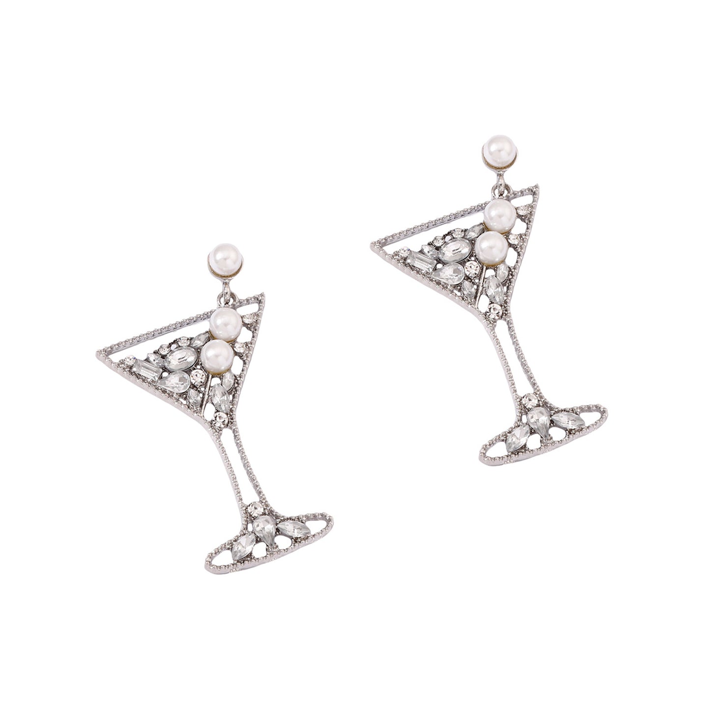 Cocktail Pearl Earrings