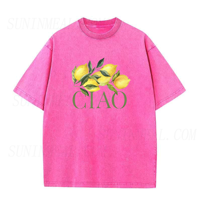 Ciao Italy Lemon Summer Unisex Tee