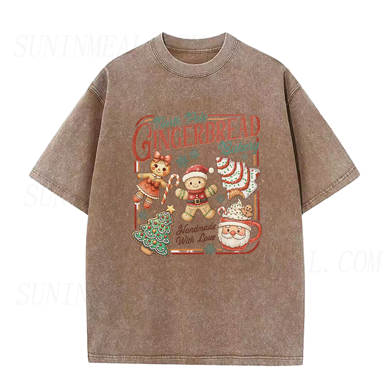 North Pole Gingerbread Unisex Tee