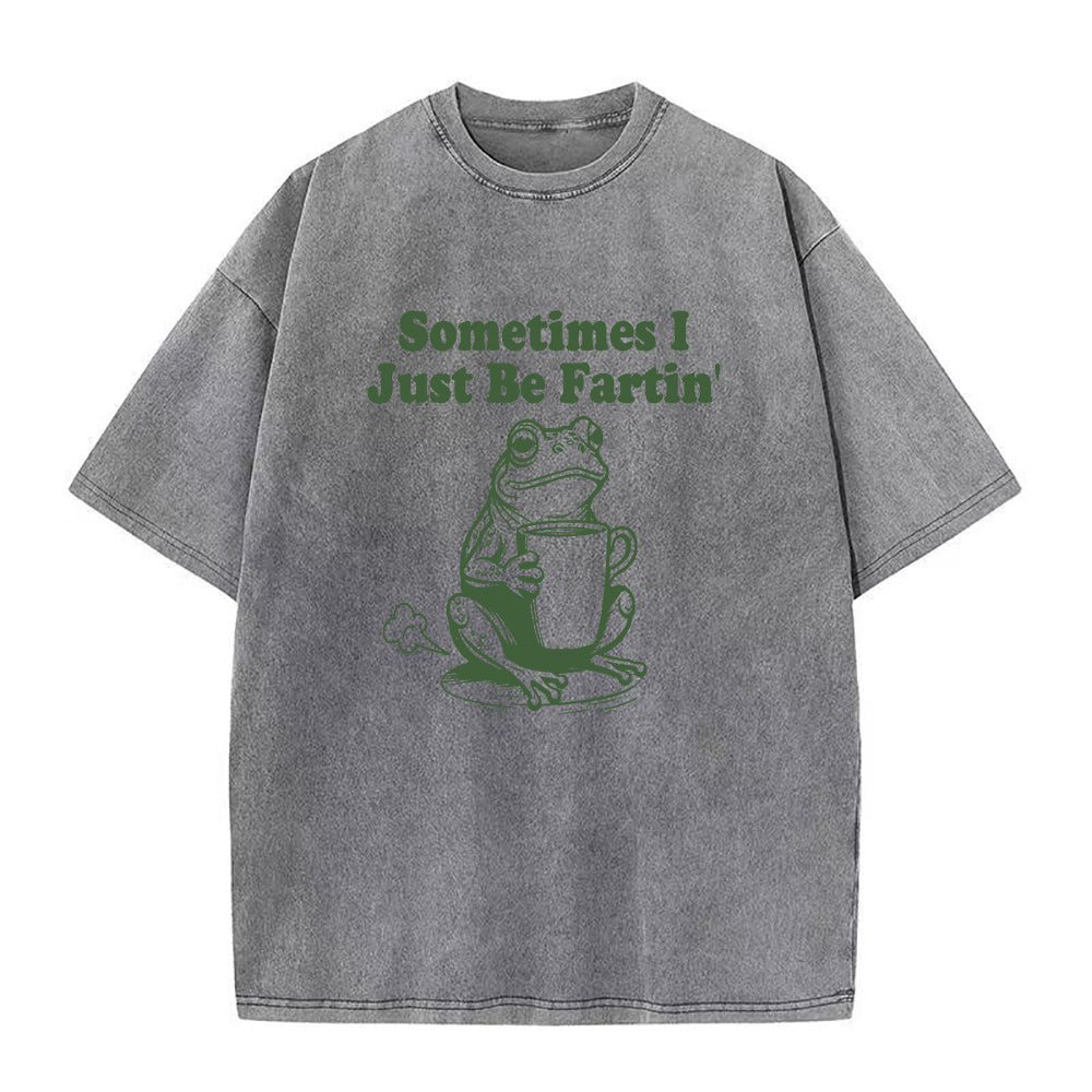 時々、私はただおならをするだけ ユニセックスTシャツ
