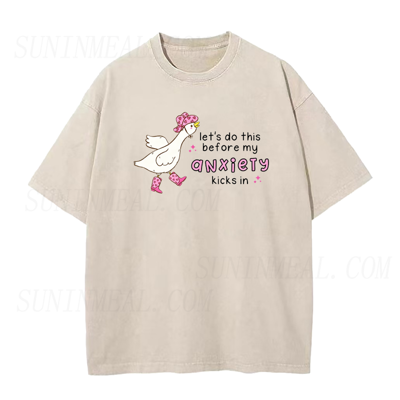 Let's Do This Before My Anxiety Kicks in Tee