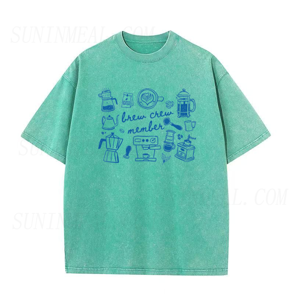 Brew Crew Member Coffee Tools Unisex Tee