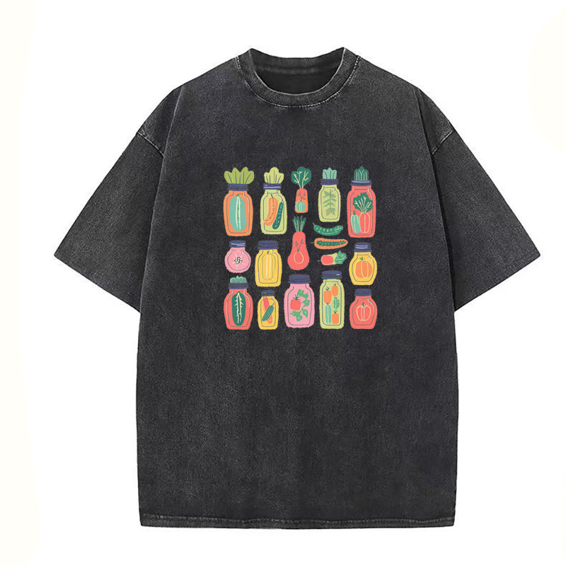 Colorful Pickle Veggie Unisex Tee