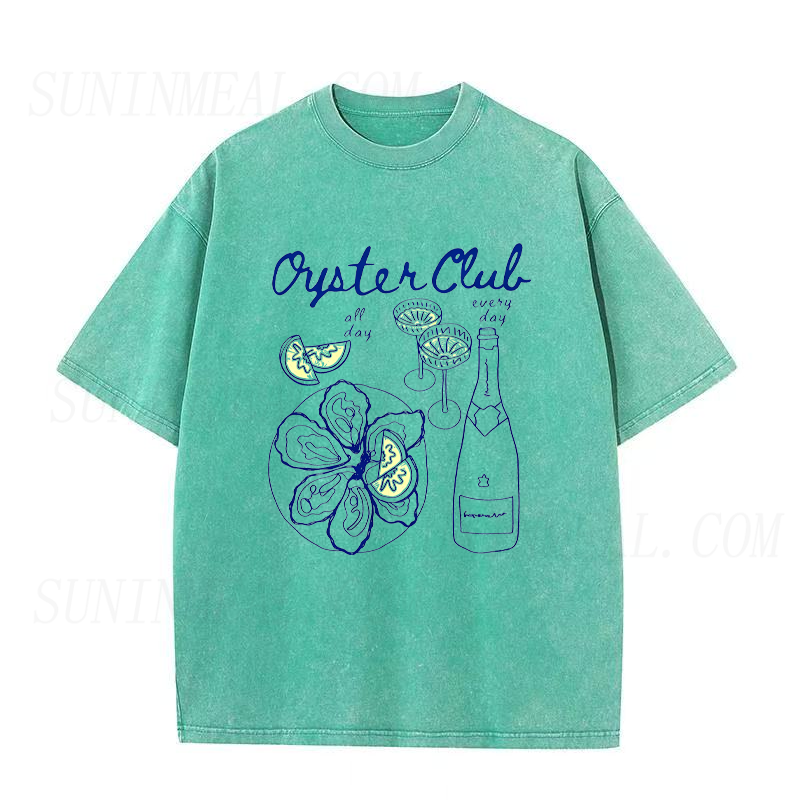 All Day Oyster Club Unisex Tee