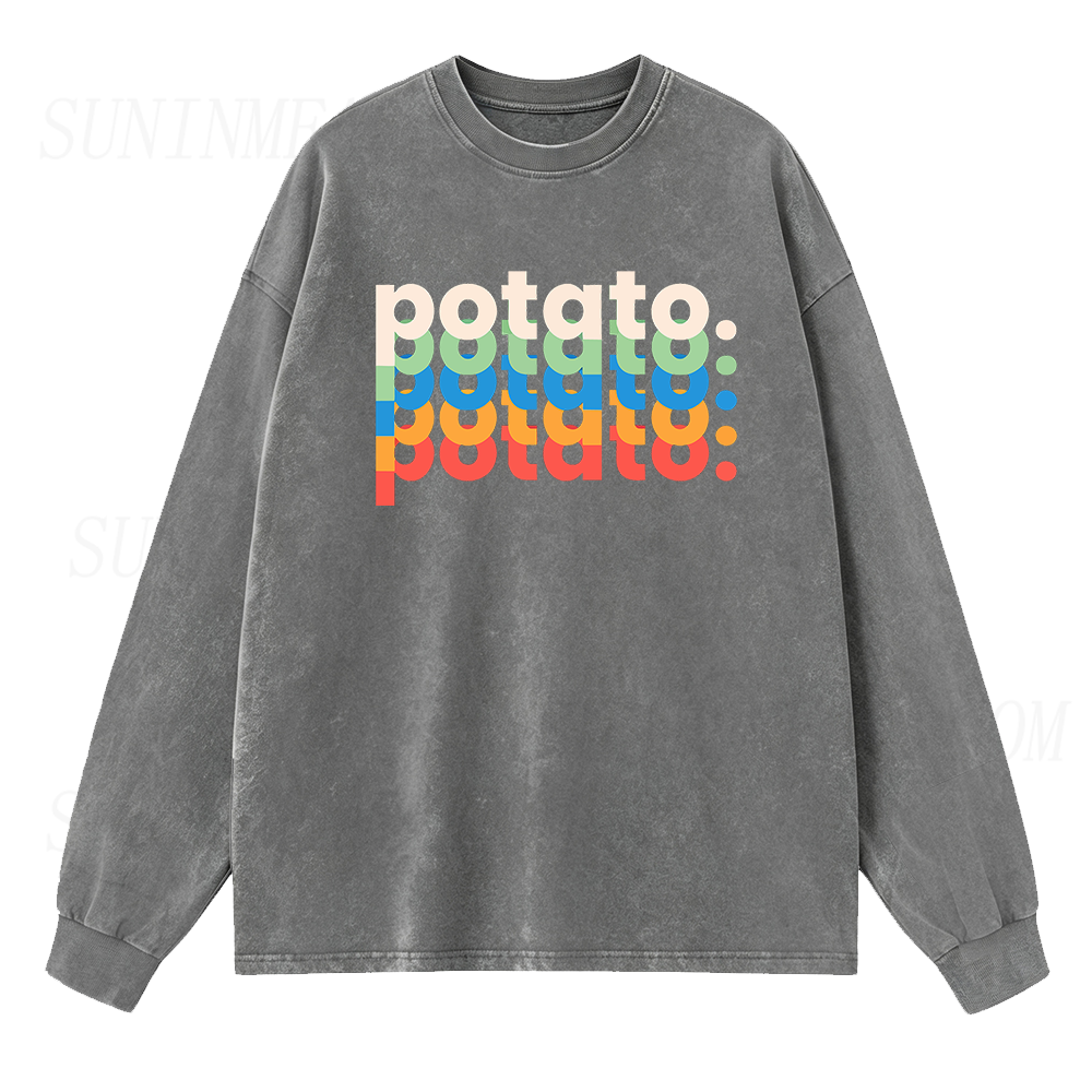 Potato Long Sleeve Unisex Tee