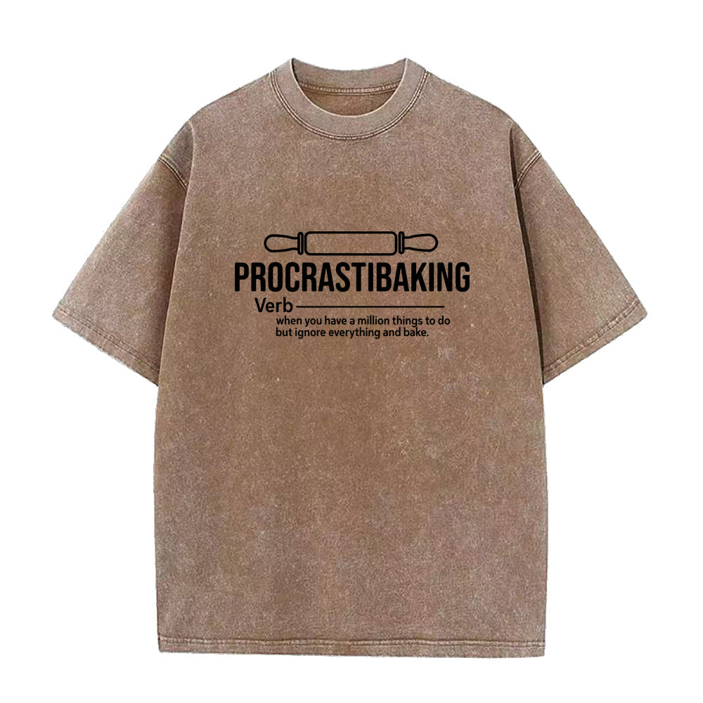 Procrastibaking Unisex Tee