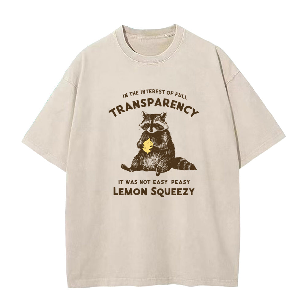 It Was Not Easy Peasy Lemon Squeezy Unisex Tee