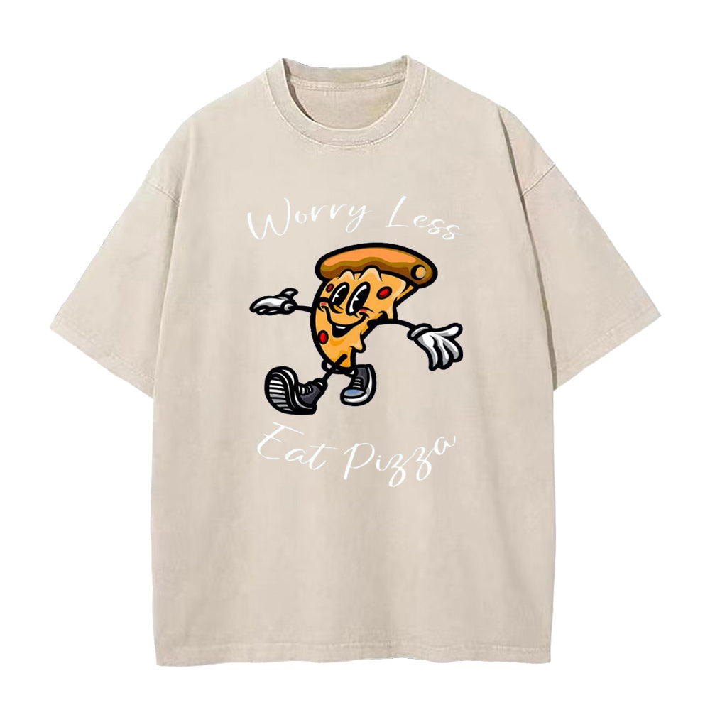 心配せずに食べよう、ユニセックスTシャツ