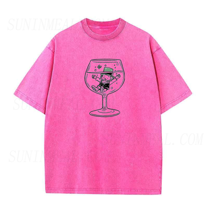 Leprechaun Wine St Patrick's Tee