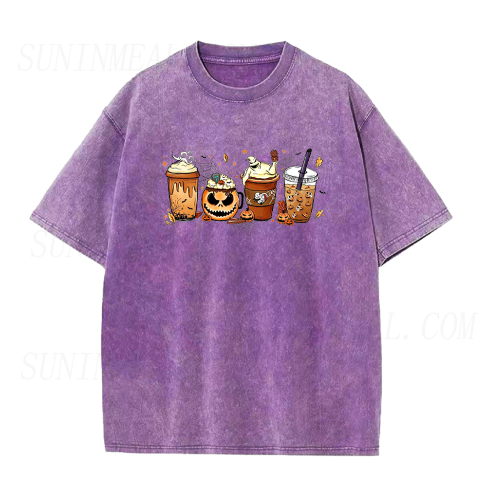 Cute Spooky Coffee Unisex Tee