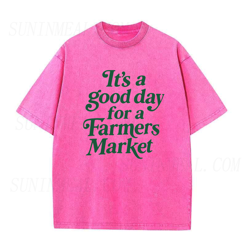 Good Day At The Farmers Market Unisex Tee