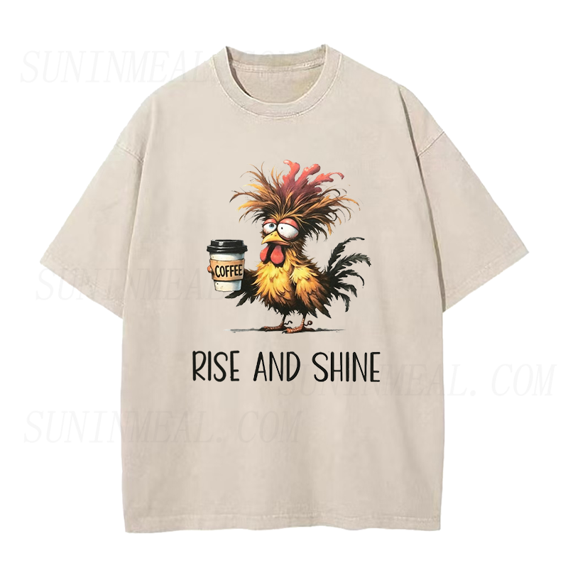Rise And Shine Coffee Unisex Tee