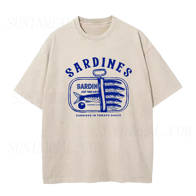 Sardines in Tomato Sauce Unisex Tee