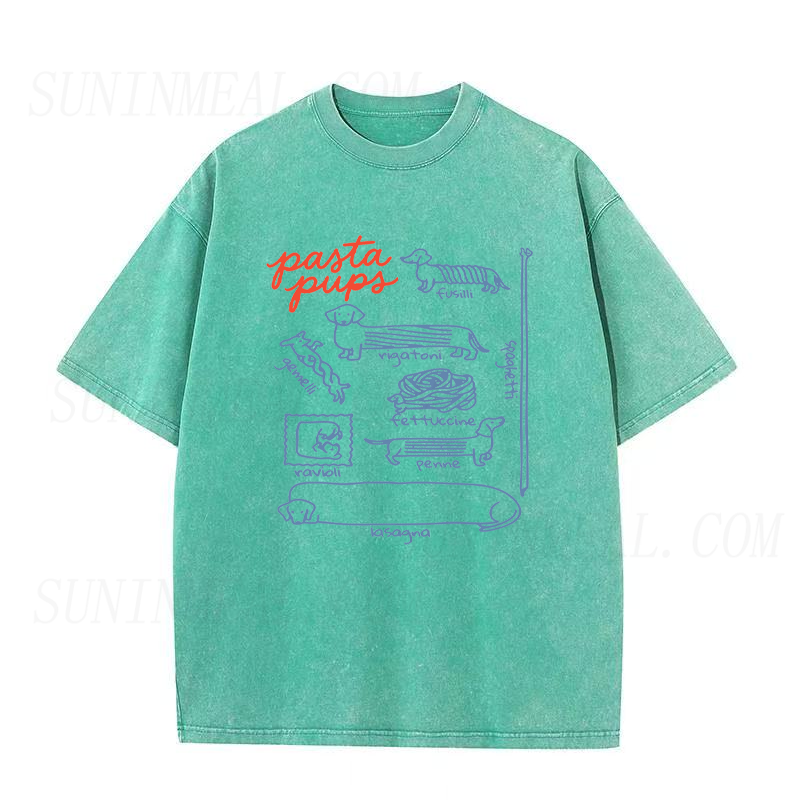 Pasta Pups Dog Unisex Tee