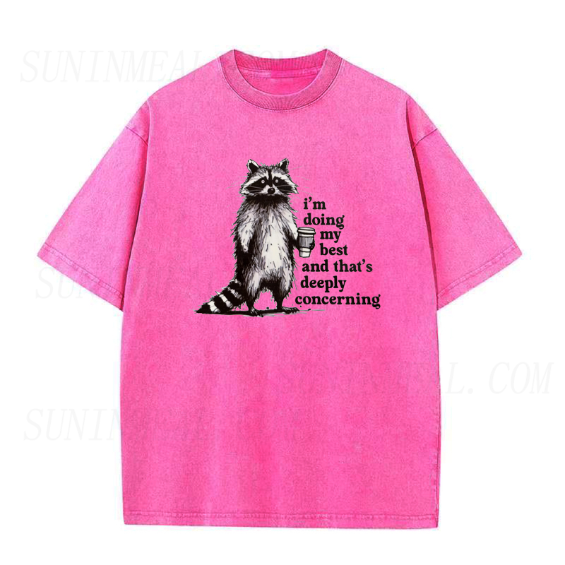 Funny Raccoon and Opossum Tee