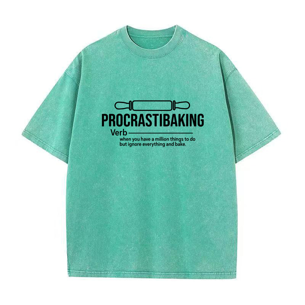 Procrastibaking Unisex Tee