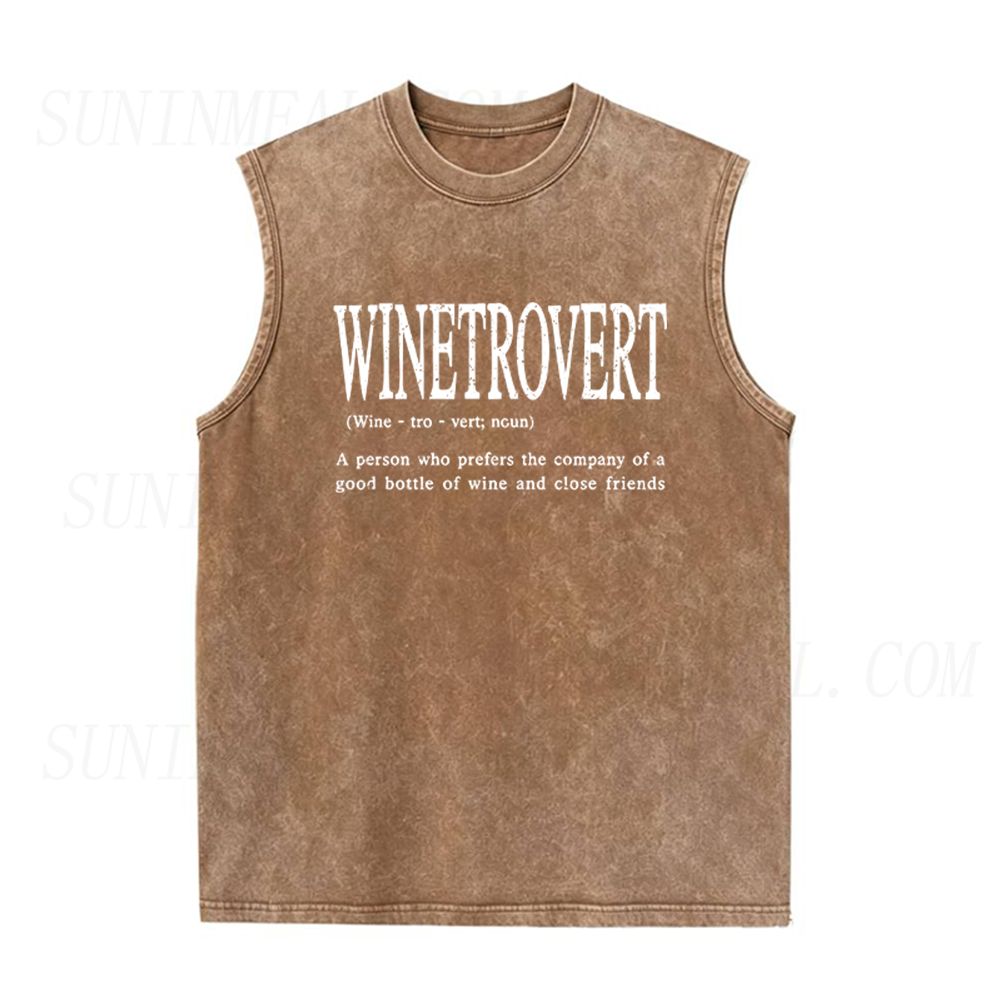 Funny Wine Definition Unisex Tank Top