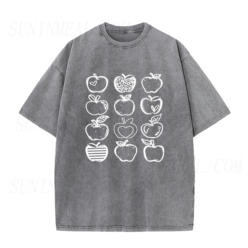 Apple Doodles Unisex Tee