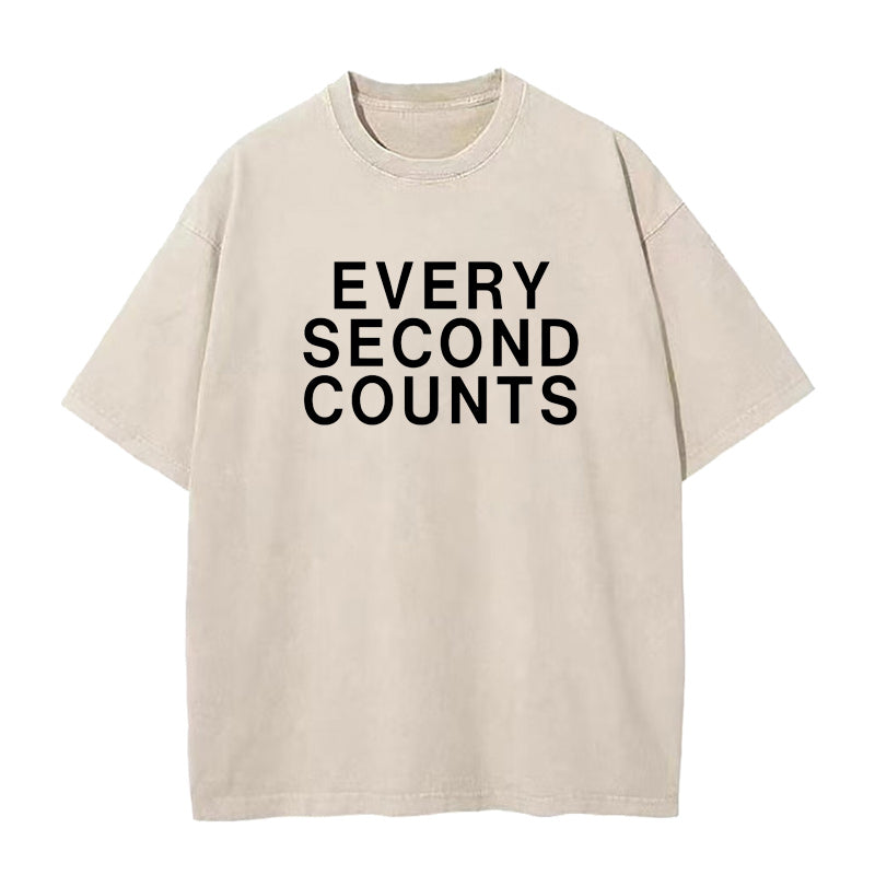 Every second counts Unisex Tee