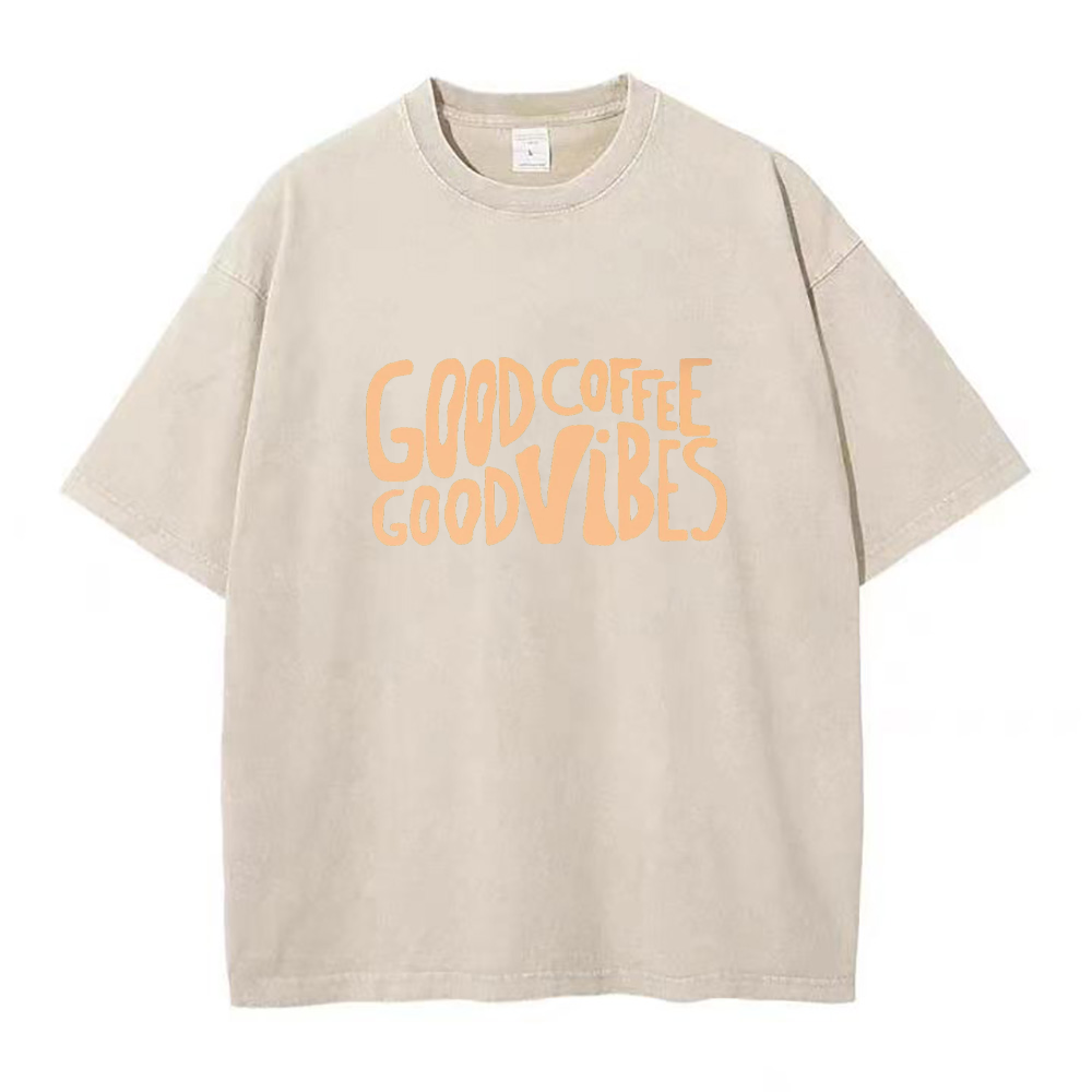Good Coffee Good Vibes Unisex Tee