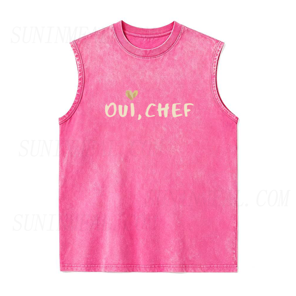 Oui Chef Unisex Tank Top