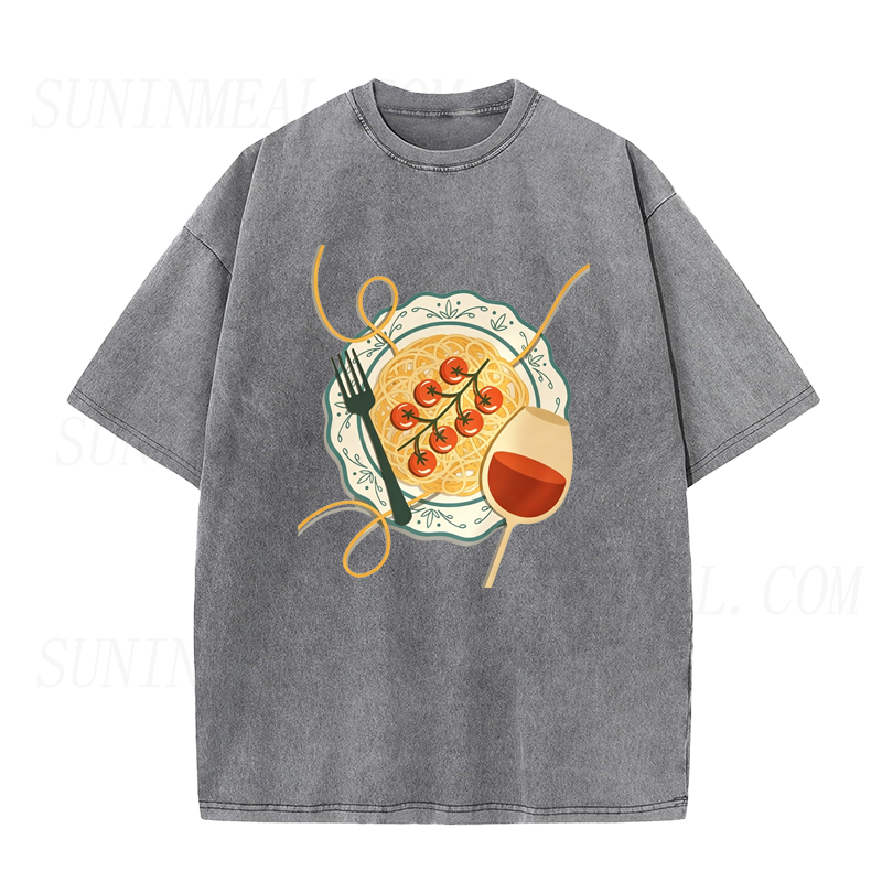 Pasta & Wine Unisex Tee