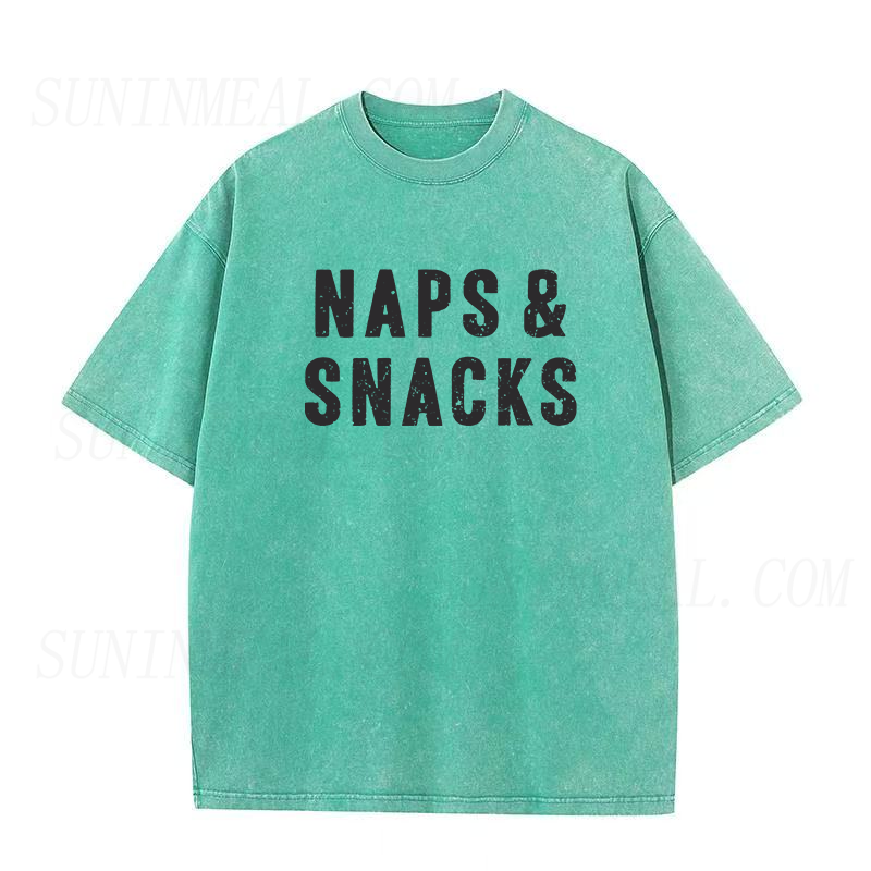 Naps and Snacks Unisex Tee
