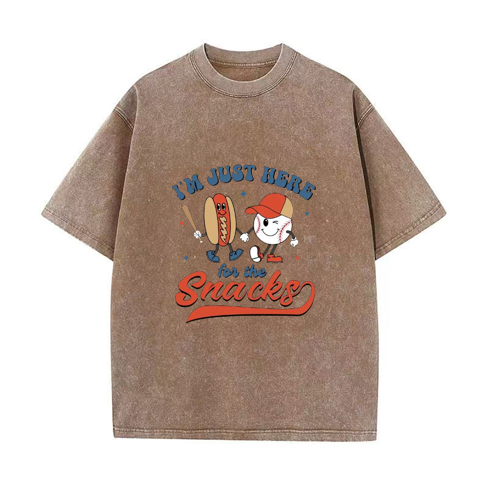 I'm Just Here For The Snacks Unisex Tee