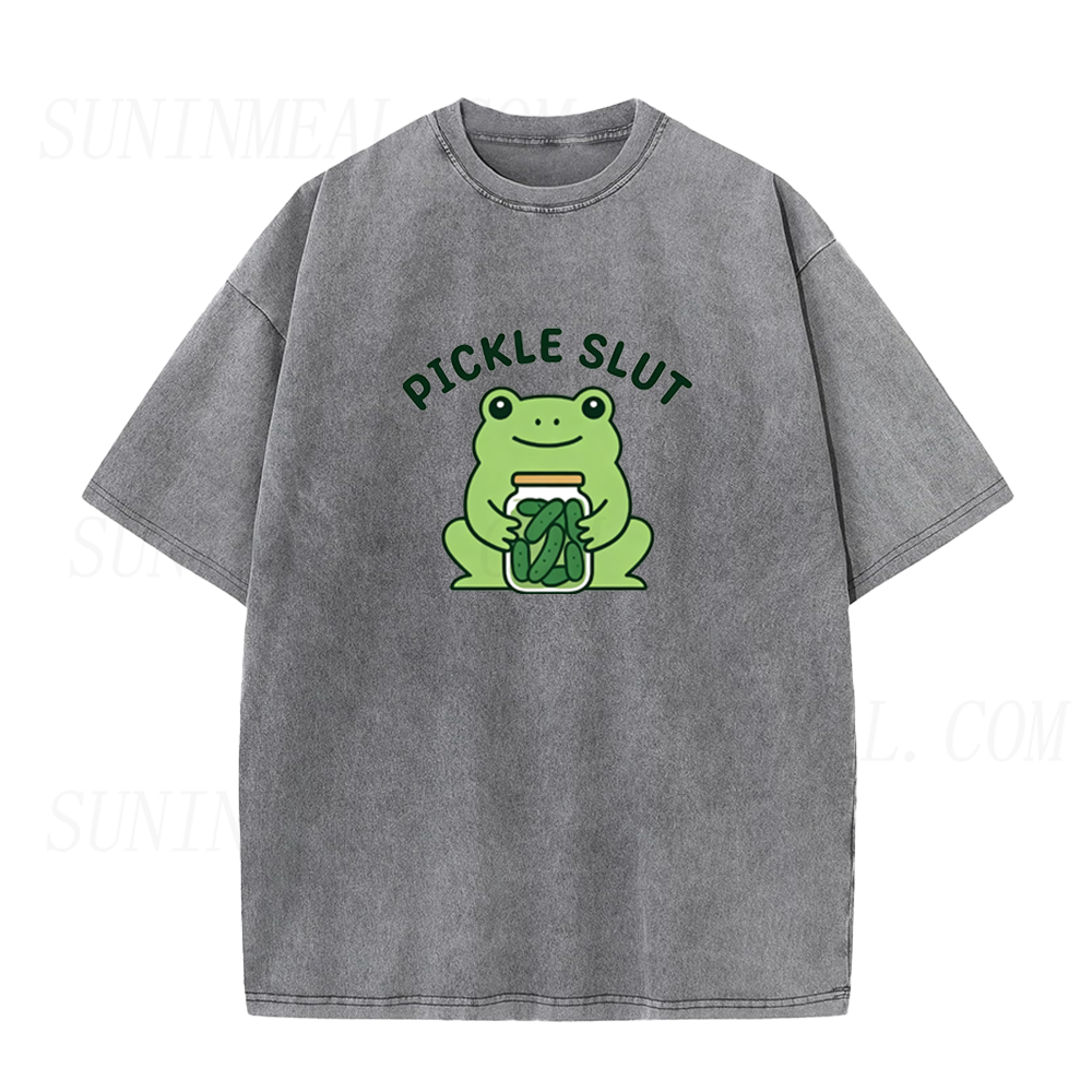 Pickle Slut Frog Unisex Tee