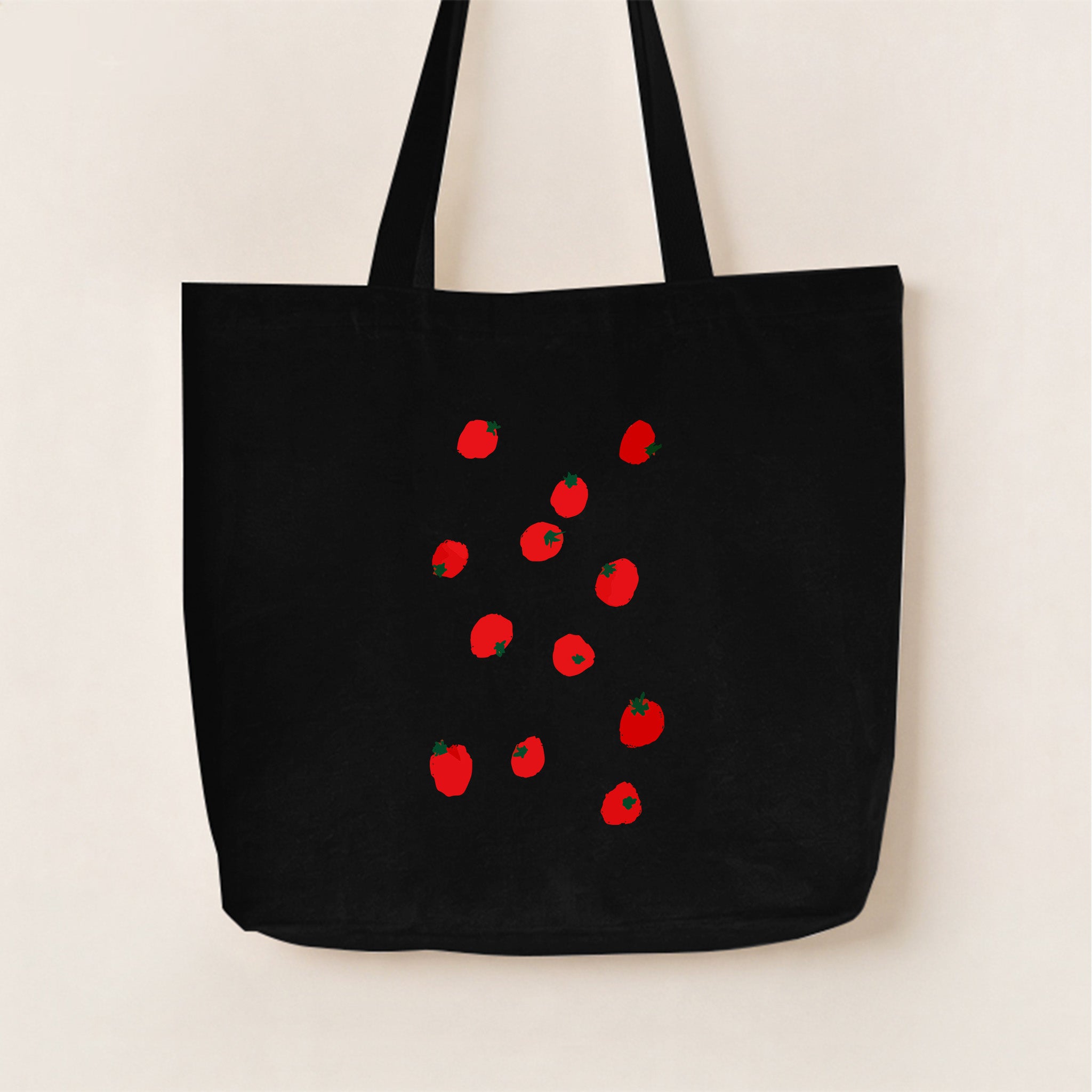 Tomato Canvas Tote Bag