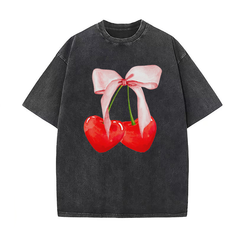 Cherry Hearts Valentines Tee