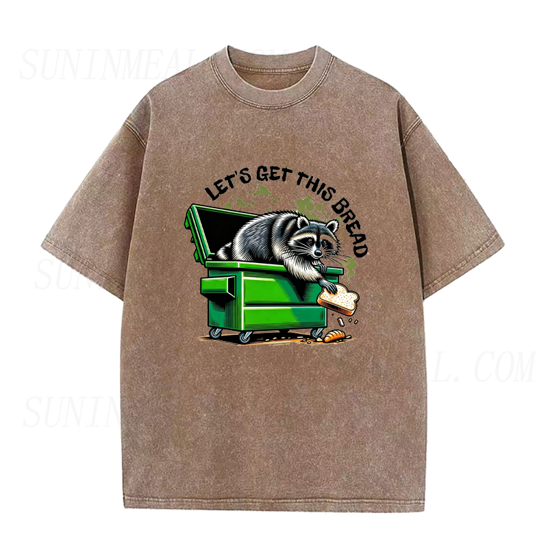 Let’s Get This Bread Raccoon Unisex Tee