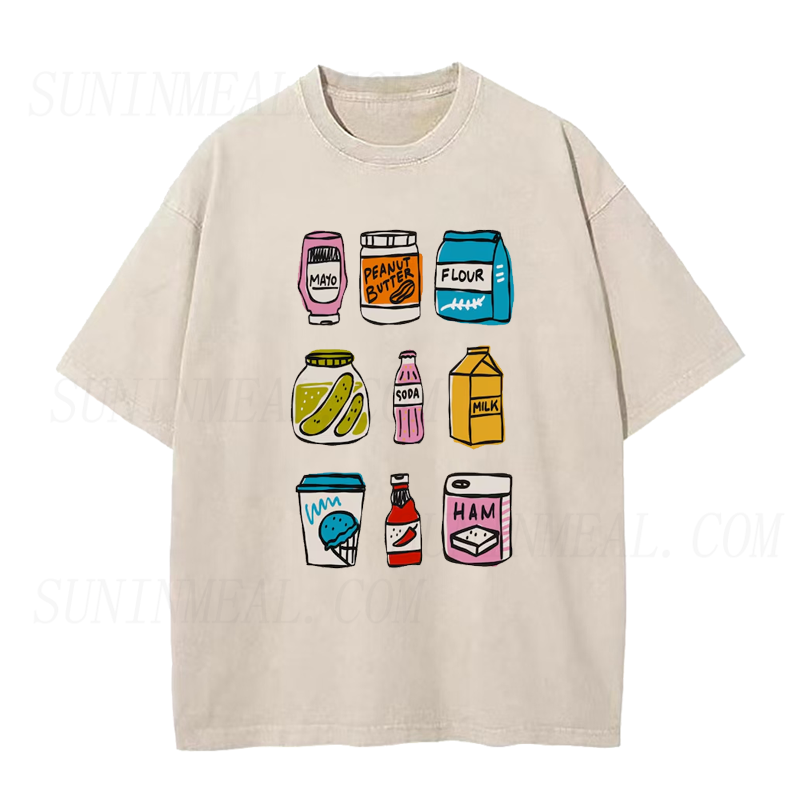 Cute Food and Drink Unisex Tee