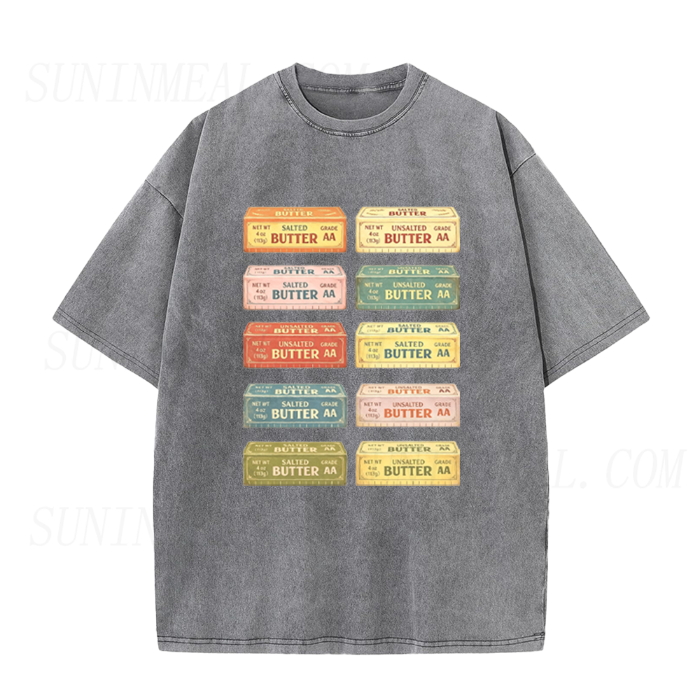 Vintage Butter Sticks Graphic Unisex Tee