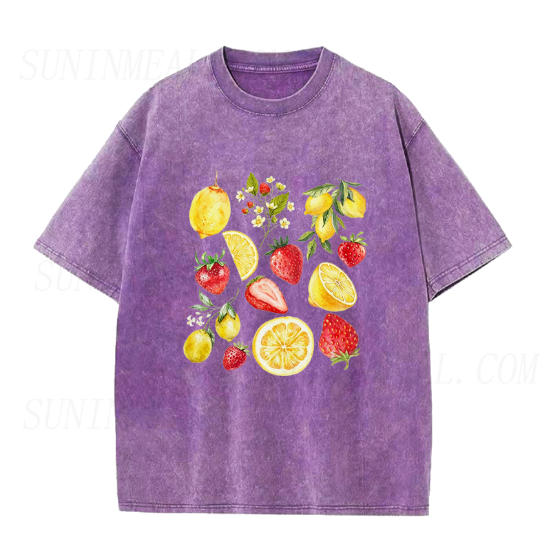 Lemon Strawberry Unisex Tee