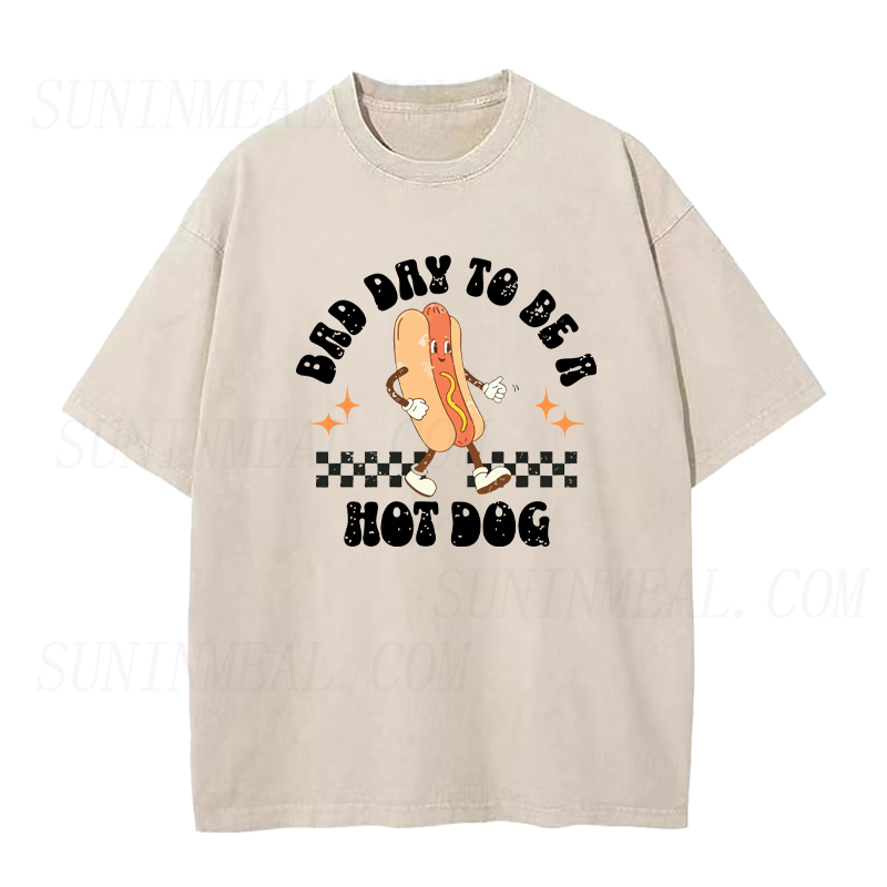 Bad Day to Be a Hotdog Unisex Tee