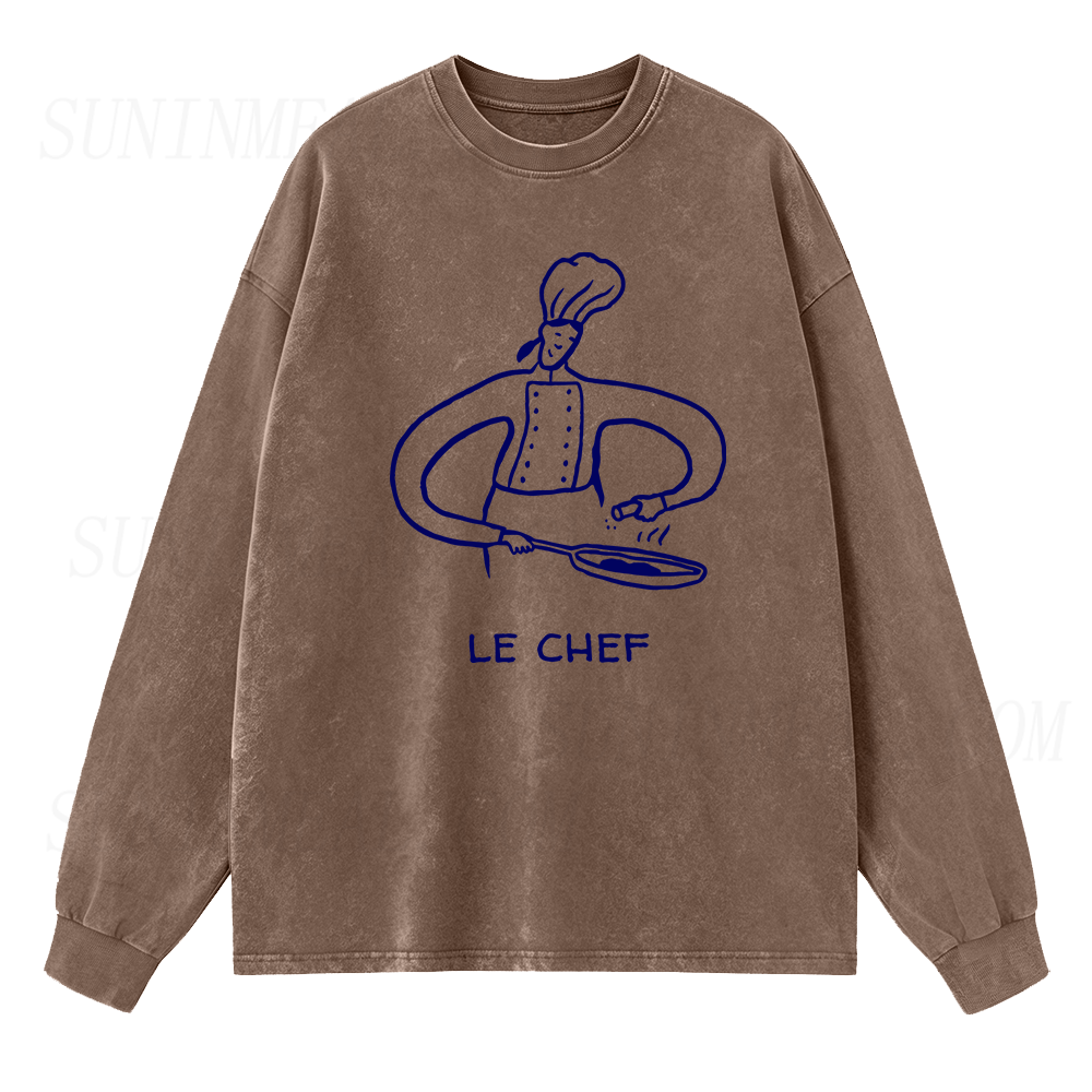 Le Chef Long Sleeve Unisex Tee