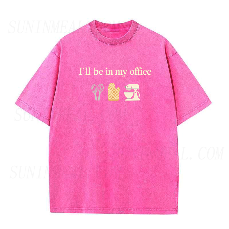 I'll Be in My Office Baker Unisex Tee