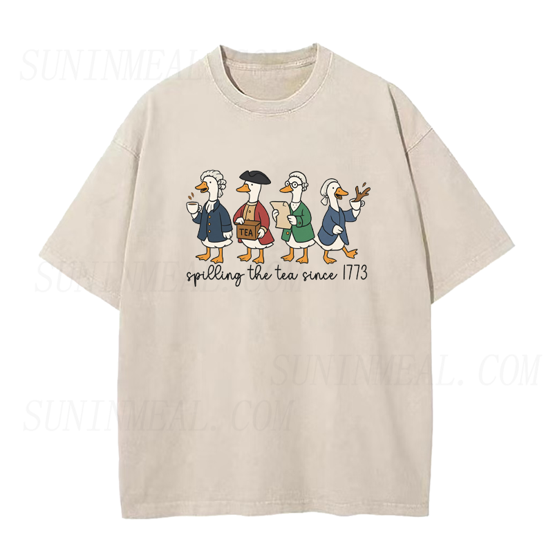 History Teacher Spilling The Tea Since 1773 Unisex Tee