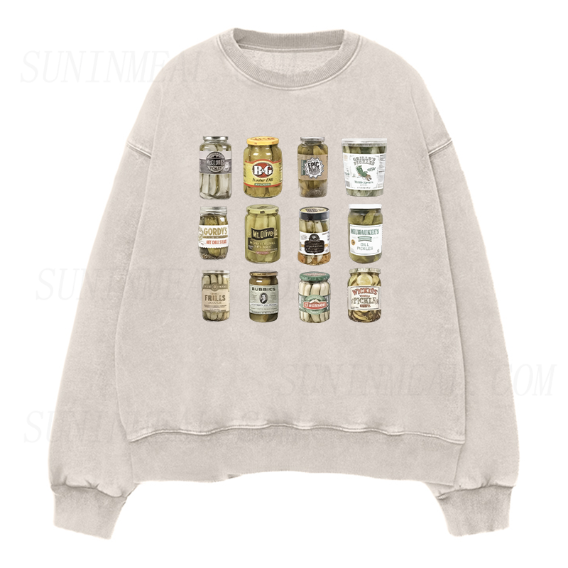 Vintage Canned Pickles Sweatshirt