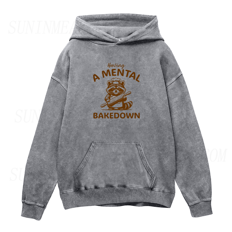 Raccoon Mental Unisex Hoodie