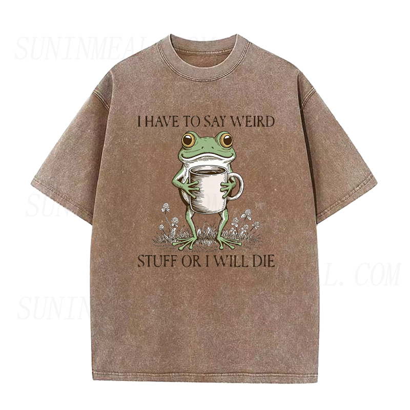 I have to say Weird Frog Coffee Tee