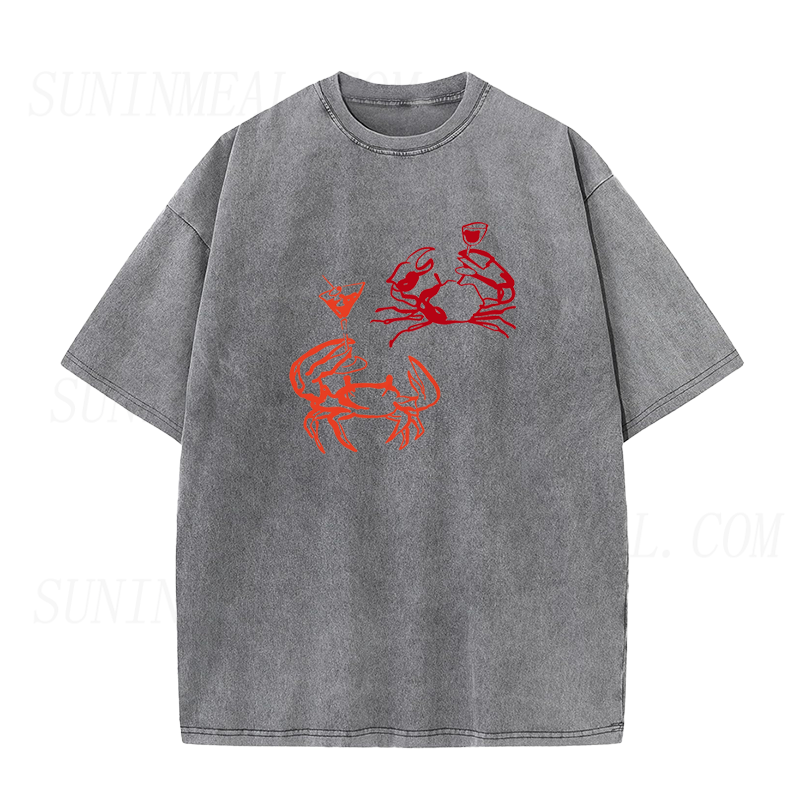 Retro Crab Cocktail Unisex Tee