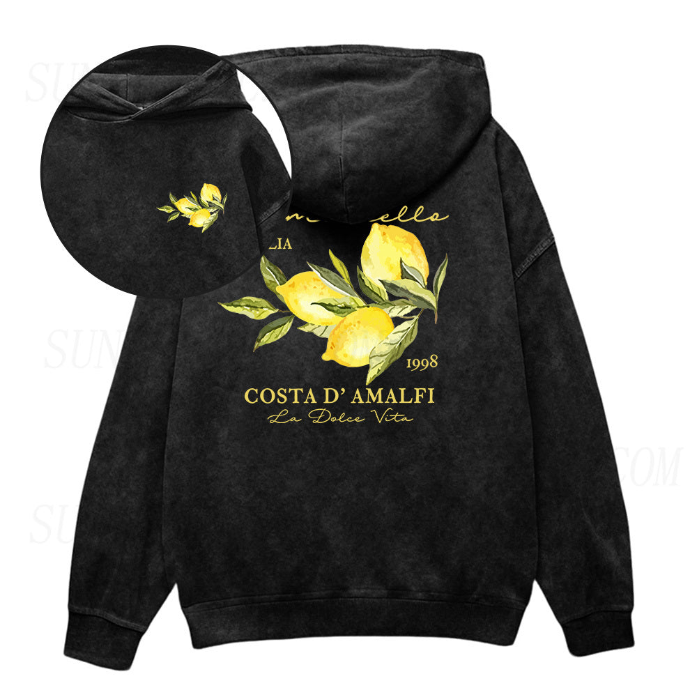 Retro Limoncello La Dolce Vita Unisex Hoodie