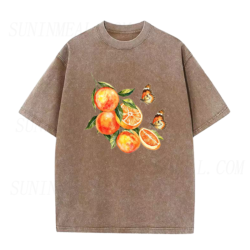 Oranges & Butterflies Unisex Tee