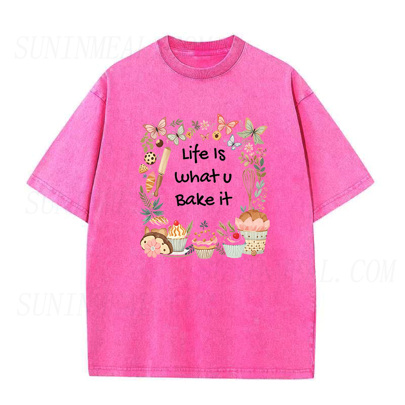 life is what u bake it Unisex Tee