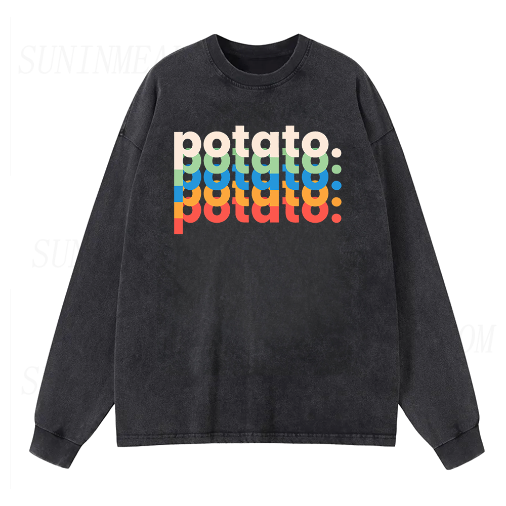 Potato Long Sleeve Unisex Tee