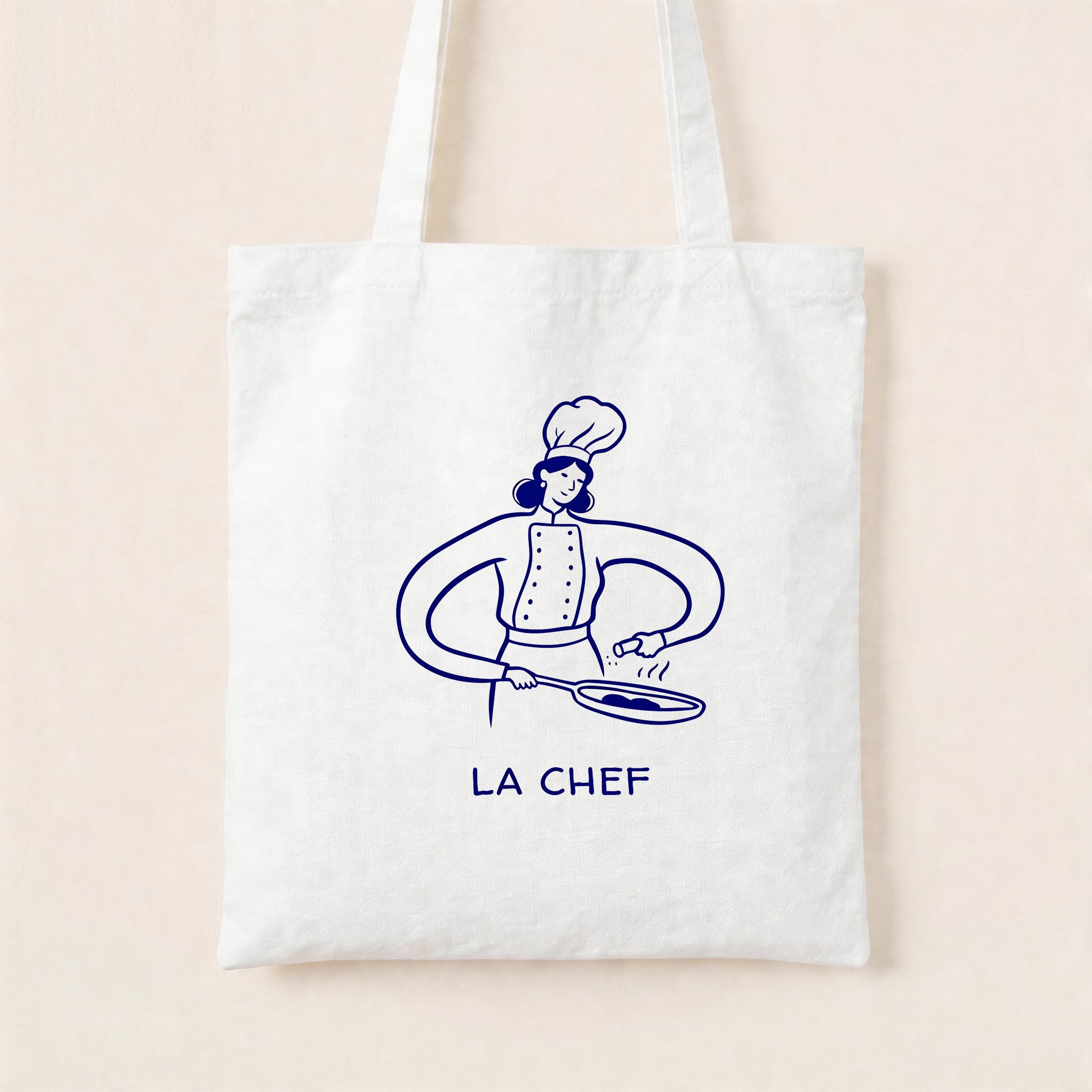 La Chef Canvas Tote Bag
