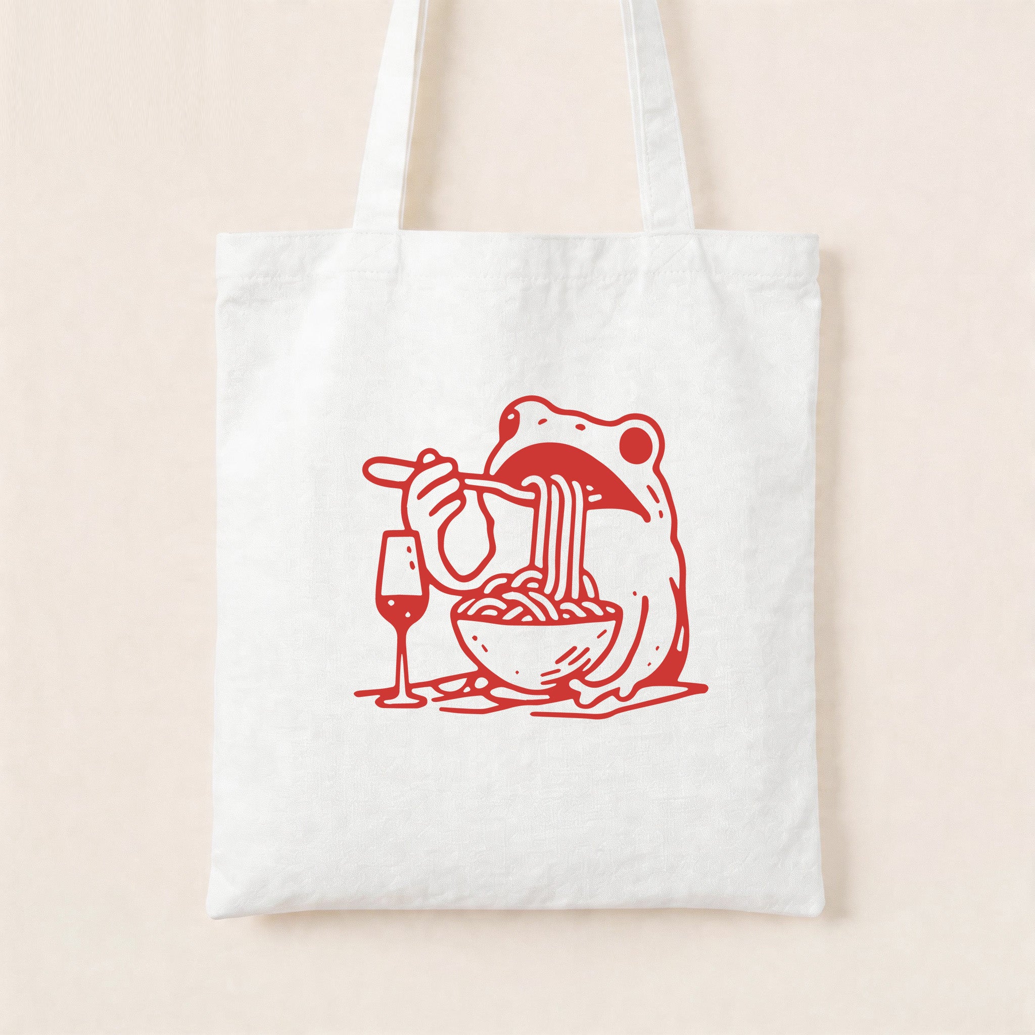 Paste Lover Canvas Tote Bag