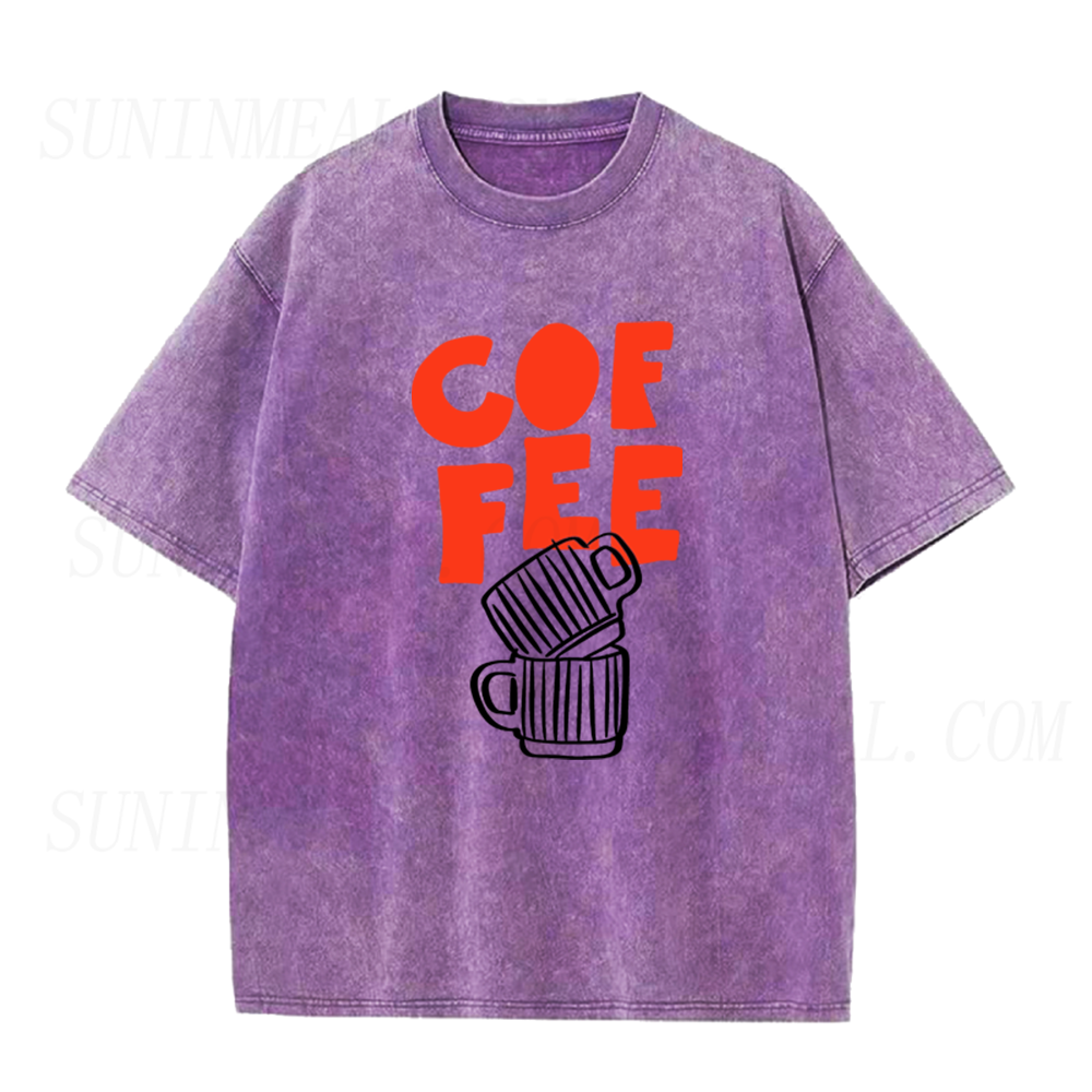 Retro Minimalist Coffee Unisex Tee